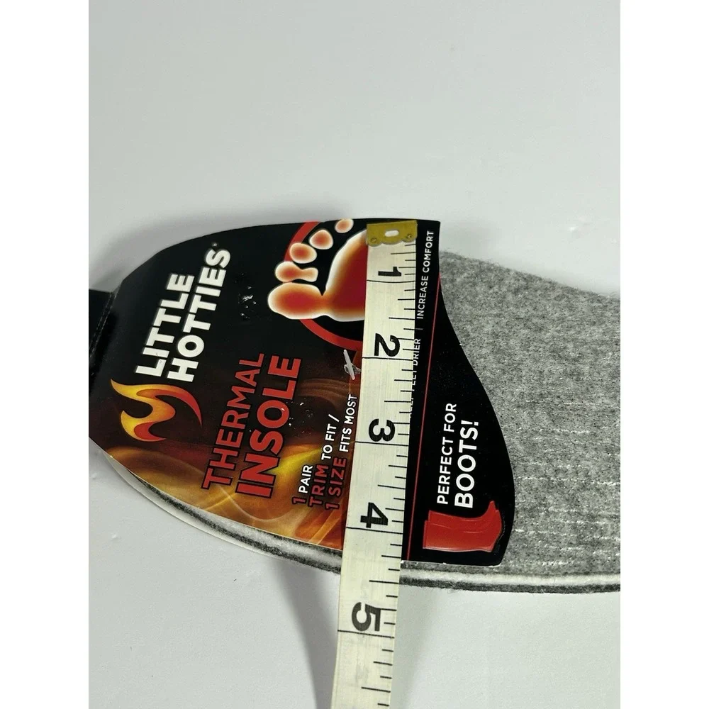 Little Hotties Thermal Insole 1 Pair Trim to Size Dry Feet for Boots NEW‎